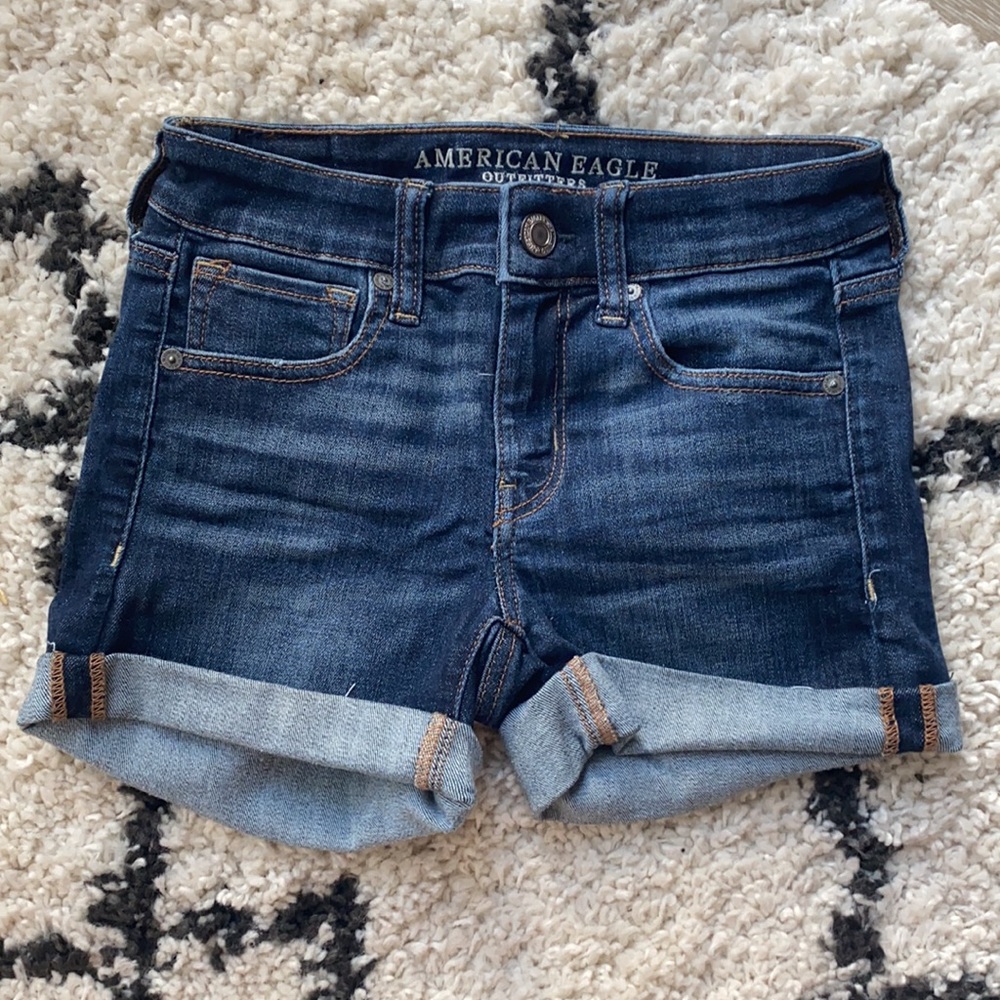 American eagle midi next level stretch shorts